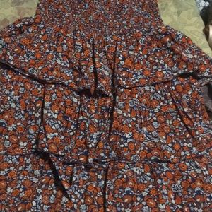 Vintage strapless dress